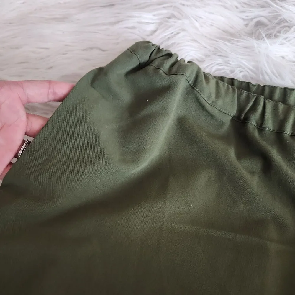 FIGS Technical‎ Collection Mens XL Pisco Basic Scrub Pants Olive Green 35x28